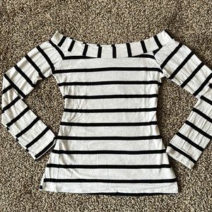 BOAT NECK TEE 7/8 sleeve